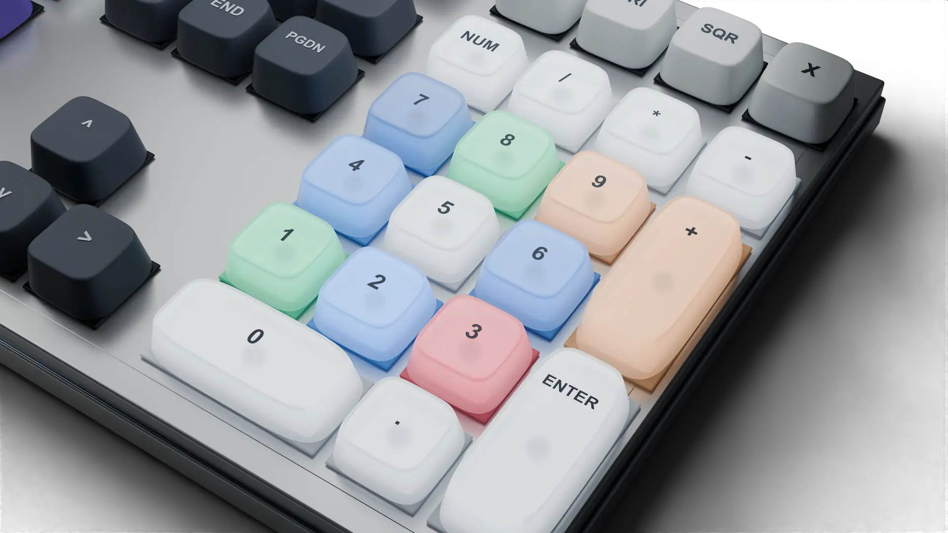 Arkey 键盘与任务状态灯光